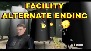 GOLDENEYE 007 FACILITY ALTERNATE ENDING / SECRET ENDING!