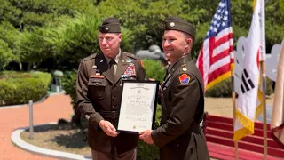 Promotion of Philip S. Walerko from Captain to Major in the U.S. Army