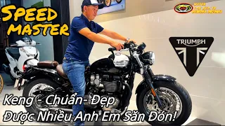 Triumph Speedmaster chuẩn keng đẹp kèm đồ cơ bản được nhiều khách quý săn đón lên sóng mời anh em😍🏍️