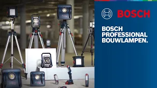 Bosch Professional GLI-serie: bouwlampen voor elke uitdaging