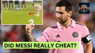 Messi's Controversial Move: How Fans Are Responding to His Alleged Cheating in Inter Miami Match