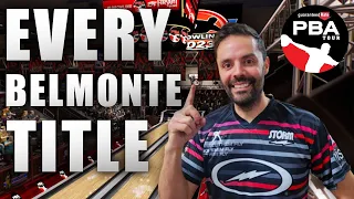 EVERY Jason Belmonte Title (PT 1 2009 - 2017)