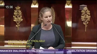 «NOUS N'EN POUVONS PLUS DE VOS DISQUES RAYÉS» - Mathilde Panot