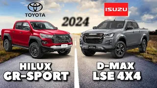 2024 TOYOTA HILUX GR-S vs 2024 ISUZU D-MAX LS-E || COMPARISON SPECS & PRICE