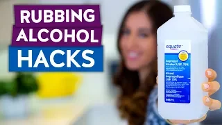 5 AMAZING HACKS Using Only Rubbing Alcohol!