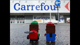 Lego Mario and Luigi in Real Life