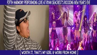 Fifth Harmony Performing Live At Ryan Seacrest's Rocking New Years Eve [ Reaction ]