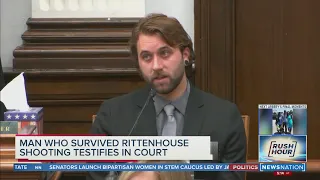 Man who survived Rittenhouse shooting testifies in court | Rush Hour