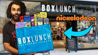 I Cleared Out An Entire BOX LUNCH Of EVERY NICKELODEON PRODUCT They Had In Stock...*BAG BATTLE EP1*