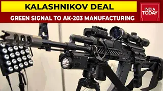 Indian Armed Forces To Get 7 Lakh AK-203 Rifles | India Today EXCLUSIVE From Kalashnikov Factory