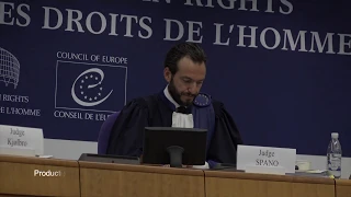 First hearing of the ECHR by videoconference (10/06/2020)