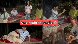 12 ghanta jungle me bitaya bhoot ke saath 👻🥵 | 12am midnight