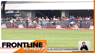 Mga track and field rising stars, nagtagisan ng galing sa Palarong Pambansa | Frontline Pilipinas