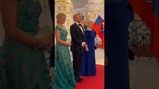 King Willem Alexander and Queen Maxima attended State Banquet in Slovakia