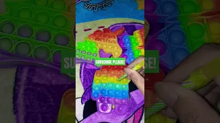 Pop It Rainbow Among US W Birthday Song 🙈 #shortvideo #marbles #trending #asmreating #satisfying
