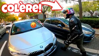 UN MOTARD EN COLÈRE CONTRE UN AUTOMOBILISTE !😡 ROAD RAGE, GENDARMERIE (Compilations) 2023