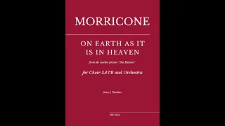 Morricone: On Earth As It Is On Heaven for Orchestra (Full Score)