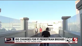 Big changes happening up and down Las Vegas Strip before F1 race