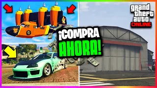 GUÍA de COMPRAS *COCHE TUNNING y HANGARES* 😱 ¿Qué VALE la PENA esta SEMANA? 🔥 GTA V Online