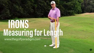 CLUBFITTING | Are Your Irons the Correct Length? | The Golf Paradigm