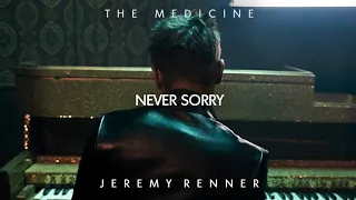 Jeremy Renner - "Never Sorry" (Official Audio)