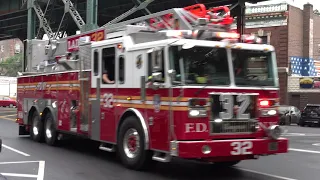 FDNY NEW 32 Truck & 62 Engine Responding Modified