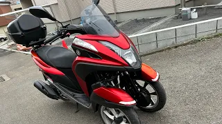 YAMAHA トリシティ125 トライク登録　3人乗り　横浜　自賠責保険付　24万円