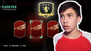OMG MY GOLD 1 RED PLAYER PICKS ARE ACTUALLY GOOD?!?! FIFA 21 FUT Champions Weekly Rewards