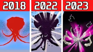 Wither Storm Evolution of Death and Explosion 2018-2023 in Minecraft!