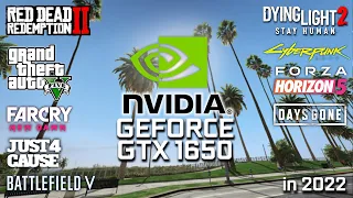 GeForce GTX 1650 in 2022 - Test in 10 Games