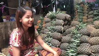 Biggest Wholesale Wet Market in Yangon - 🇲🇲 Myanmar Peoples’ Daily Life At Thiri Mingalar Market