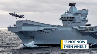 Deploy HMS Queen Elizabeth to the Red Sea now, ex-Navy commander says