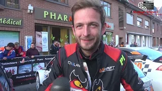 Victorien Heuninck à l arrivée du Rallye de la Lys 2022