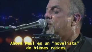 PIANO MAN 'Billy Joel' LIVE (Subtitulos Español) AVI