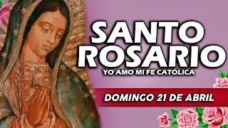 ❤️SANTO ROSARIO DE HOY DOMINGO 21 DE ABRIL DE 2024🌷| Rosario | Yo Amo❤️Mi Fe Católica