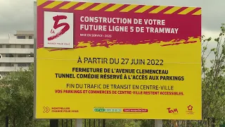 Fermeture du tunnel de la Comédie à Montpellier : on vous explique comment circuler