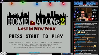 Один Дома 2 | Home Alone 2: Lost in New York прохождение | Игра на (SNES, 16 bit) 1992 Стрим RUS