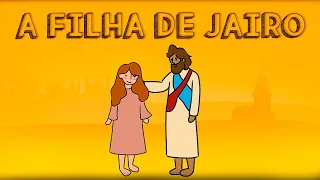 História Bíblica Para Crianças: A CURA DA FILHA DE JAIRO | O Grande Livro