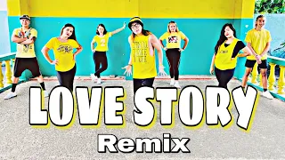 LOVE STORY ( Dj Rowel Remix ) Dance Trends | Dance Fitness | Zumba