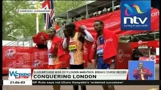 Eliud Kipchoge breaks course record in 2019 London Marathon