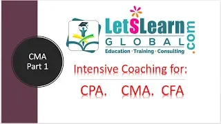 CMA Part1 | Cost Terminology | LetsLearn Global