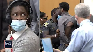 Young Thug Courtroom Erupts in Chaos After ‘YSL’ Member Hauled Off by Deputies