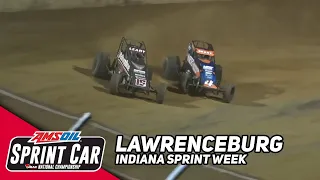 HIGHLIGHTS: USAC AMSOIL National Sprint Cars | Lawrenceburg Speedway | July 23, 2023