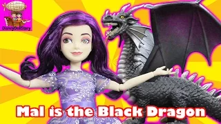 Mal is the Black Dragon - Part 2- The Curse of Black Dragon Descendants Disney