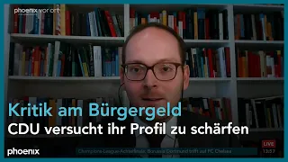 Constantin Wurthmann zur Kritik der CDU am Bürgergeld am 07.11.22