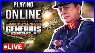 Training for @DrGoldFish's FFA Tournament - Online Multiplayer | C&C Generals Zero Hour