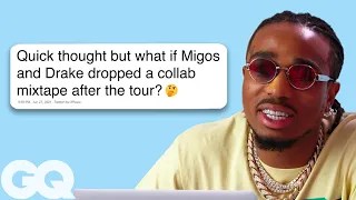 Quavo Replies to Fans on the Internet | Actually Me | GQ