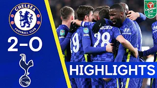 Chelsea 2-0 Tottenham | Dominant Blues Take First Leg Lead | Carabao Cup Highlights