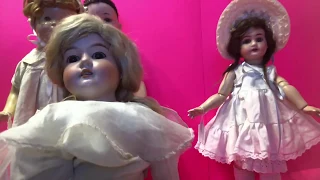 ASMR - Relaxing & working on my Antique Doll Collection - Dolls I rescued! so much fun -  Enjoy! #23