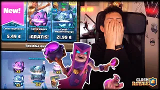 ABRO TODOS LOS COFRES DE CLASHVIDAD A POR LA BRUJA MADRE en Clash Royale - WithZack